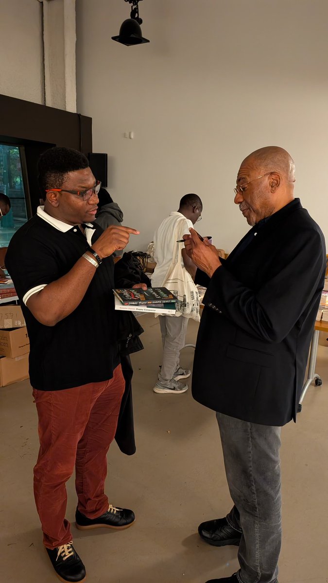 ✨ Our CEO <a href="/kenechiuzor/">Kenechi Uzor</a> is representing Iskanchi Press at the New York Black &amp; African Literature Festival!

Intentional conversations with literary greats like <a href="/kwamedawes/">Kwame Dawes</a> are shaping the future of African storytelling in real time.

#NYBALF #AfricanLiterature #KwameDawes