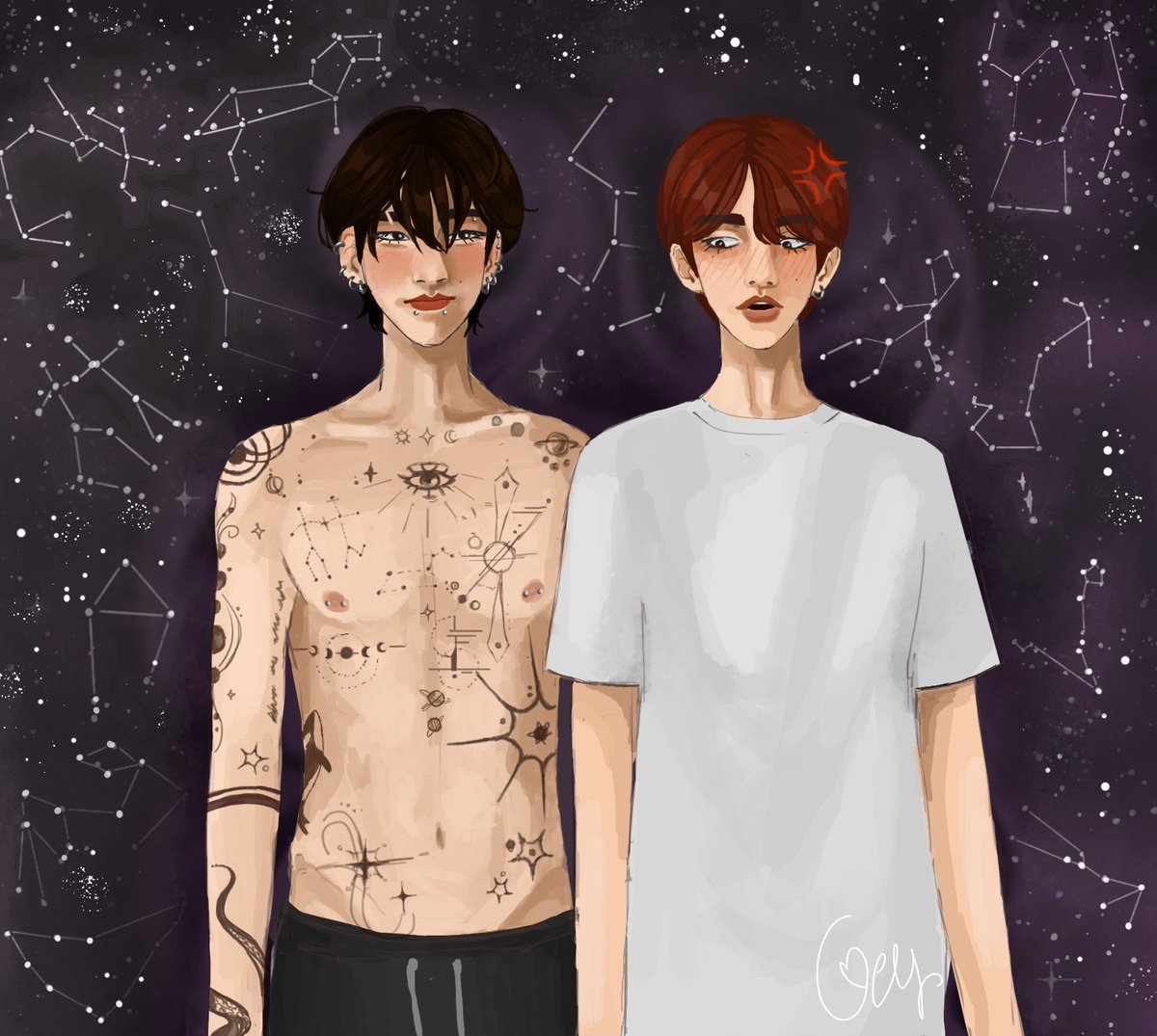 🌌 art for "a study in denial by zhang hao" by <a href="/gardenities/">۟</a> 
-for <a href="/zerose_minibang/">Zerose Minibang 2.0</a> 

u can read the fanfic here ! ↓
archiveofourown.org/works/70485061

#빈늘 #늘빈 #binhao #binneul