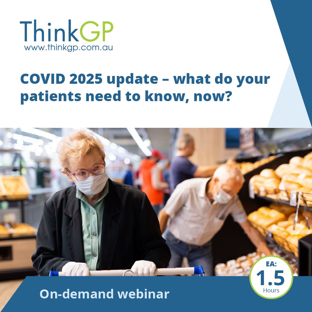 COVID-19 continues to evolve. Stay informed with the latest updates in epidemiology, evidence and best practice for GPs in this important webinar with Assoc. Prof Paul Griffin and Dr Anita Munoz. bit.ly/3Hgcp0U
