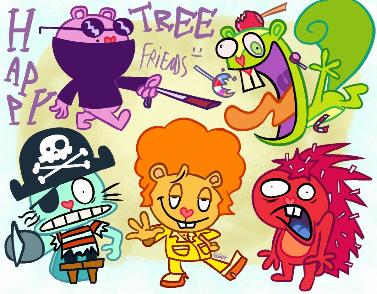 happy tree friends doods that i liek