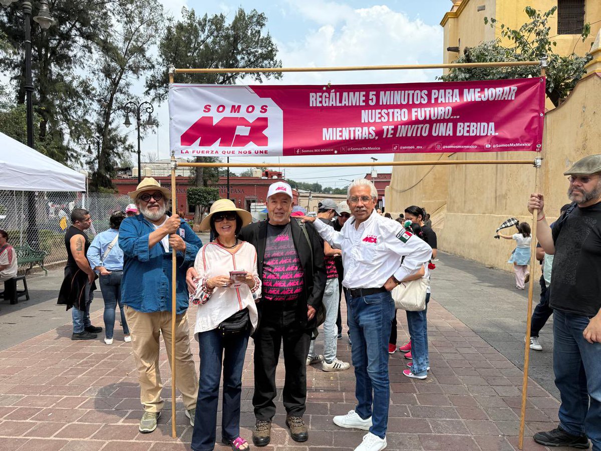 SomosMxMexico's tweet image. ✅ Este domingo realizamos exitosamente nuestra Jornada de Afiliación en #Coyoacán.
¡Seguimos avanzando! #AfiliatónNacional #SomosCDMX
