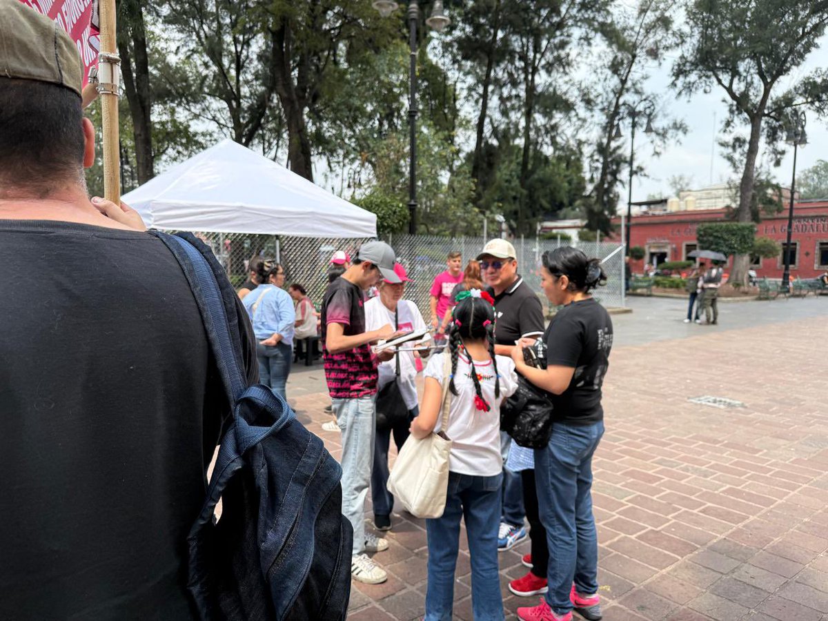 SomosMxMexico's tweet image. ✅ Este domingo realizamos exitosamente nuestra Jornada de Afiliación en #Coyoacán.
¡Seguimos avanzando! #AfiliatónNacional #SomosCDMX