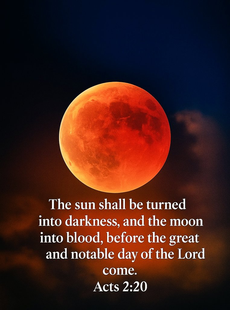 The__Bible7's tweet image. Acts 2:20