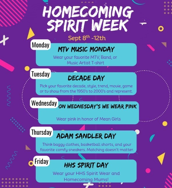 Happy Homecoming Week!  Be sure to show your Wildcat spirit everyday.  #WeAreHumble