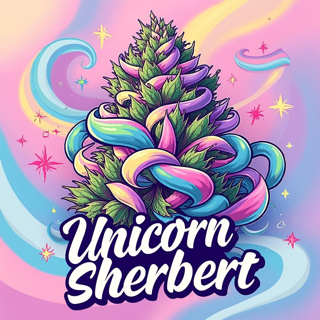 SteelMtMedical's tweet photo. Unicorn Sherbert: A magical hybrid of Sherbert (Girl Scout Cookies X Pink Panties) and Gelato. Uplifting, giggly, relaxing effects. Great for stress/pain. A rare gem! #Cannabis #medicalcannabis #cannabiseducation Note: Cannabis is limited to areas where it is fully legal, Age 21+ https://t.co/QKkKbznMe5