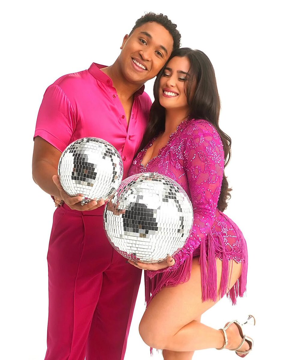 #PHOTO | Lauren and her partner Brandon for Dancing with the Stars (via dancingwiththestars)