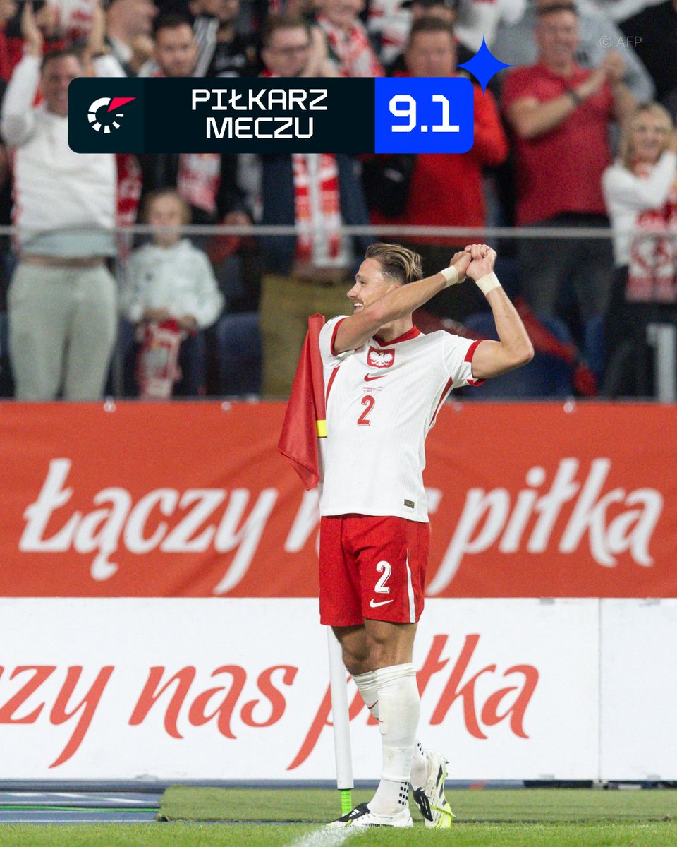 FlashScorePL's tweet image. 🇵🇱 Matty Cash wybrany 🥇 piłkarzem meczu z 🇫🇮 Finlandią na Flashscore.

Podzielacie nasz wybór? Kogo jeszcze wyróżnilibyście?

#WorldCupQualifiers
#FIFAWorldCup
#POLFIN