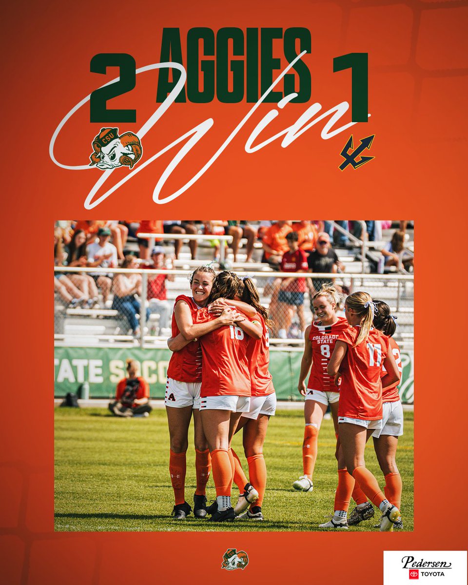 CSUFutbol's tweet photo. 𝓞𝓻𝓪𝓷𝓰𝓮 you glad you're an 𝓐𝓰𝓰𝓲𝓮❗️

That's six straight! 

#Relentless x #Unfinished https://t.co/TS2q6y8rSD