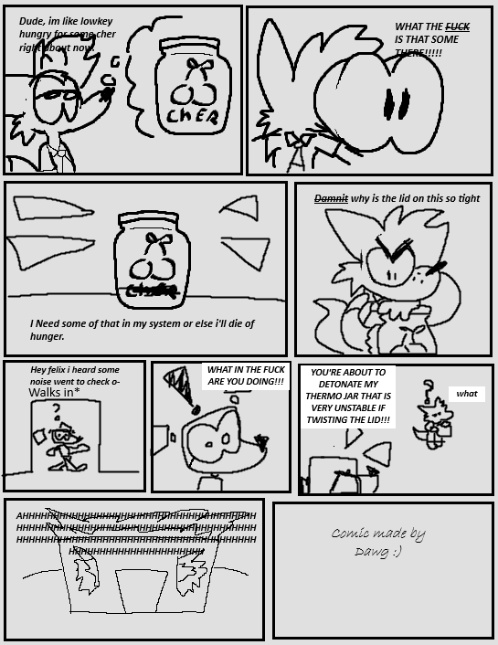 RaizerDawg's tweet photo. Comic #1 The Atomic jar
Felix and Friends https://t.co/8E9Vlsm7EX