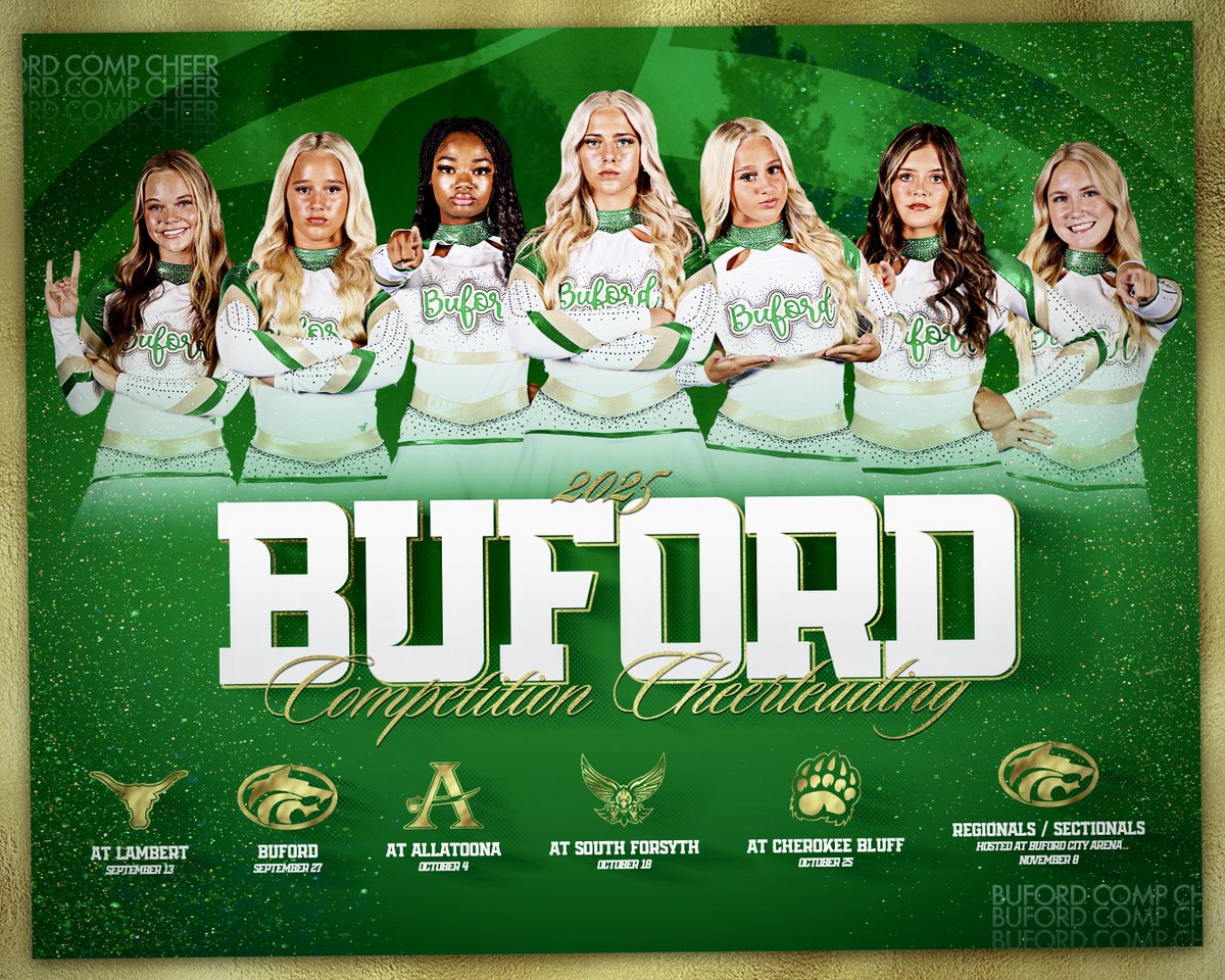 BufordCompCheer's tweet photo. meet us on the mat ✨

2025 @BufordCompCheer Schedule‼️ https://t.co/R8hMIVBwmX