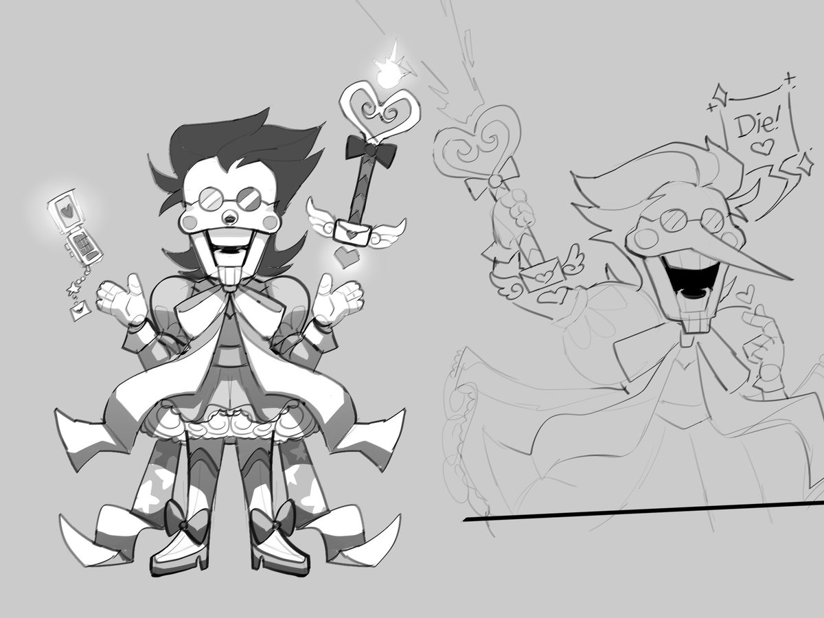 spamtonbonar's tweet photo. do we fw magical girl spamton https://t.co/AYE1uV89Ml