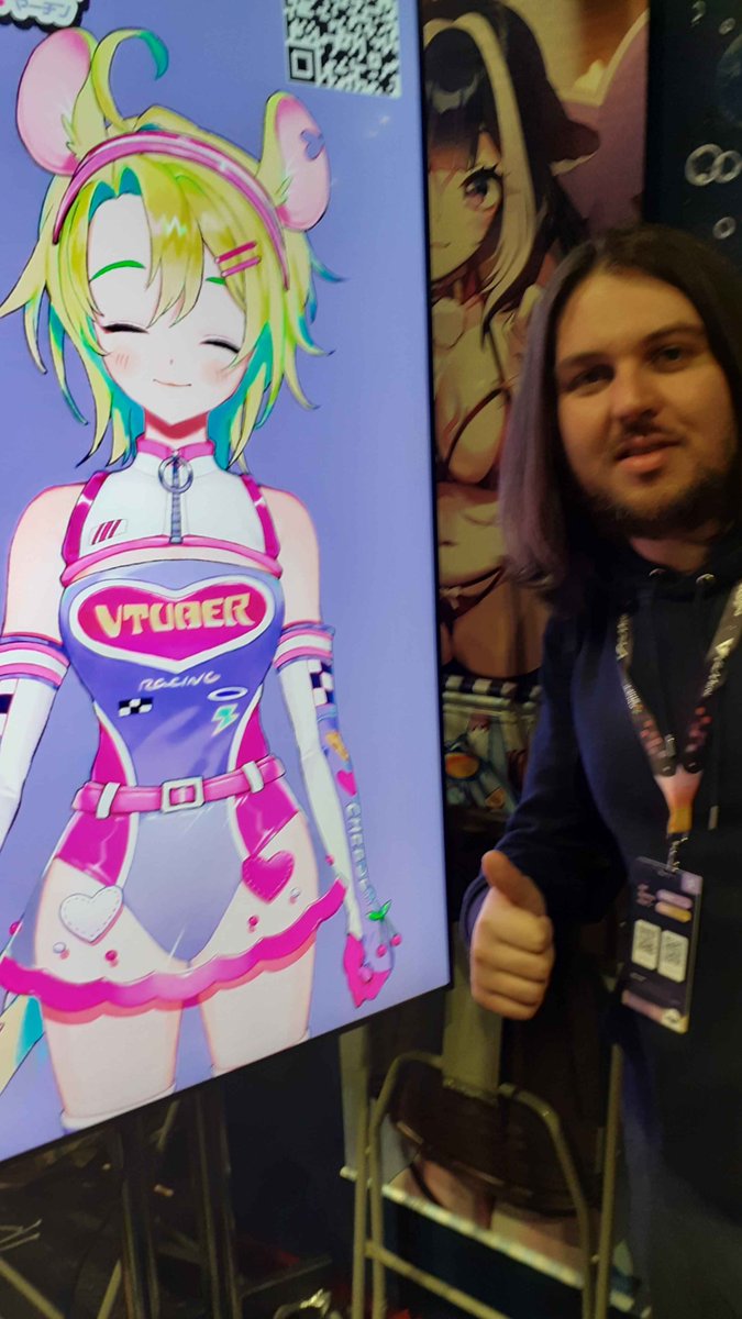 #VeXpo2025 Photo dump part 1: Meet and Greets:
Was amazing to meet <a href="/KiriKilovolt/">Kiri Kilovolt 🦒⚡【globie】</a> &amp; <a href="/BonnieBarkswell/">Bonnie Barkswell 🐶🔧【globie】</a> Again this year (even if it was the last time in Kiri's case 😭) And also awesome to meet <a href="/fallenshadow_YT/">🎀 🍫 🔪 shondo || しゃどう || cutest dictator!</a> &amp; <a href="/furraridriver/">🏁 Ashton Marten | アシュトン♥マーチン 🍒</a> For the first time!