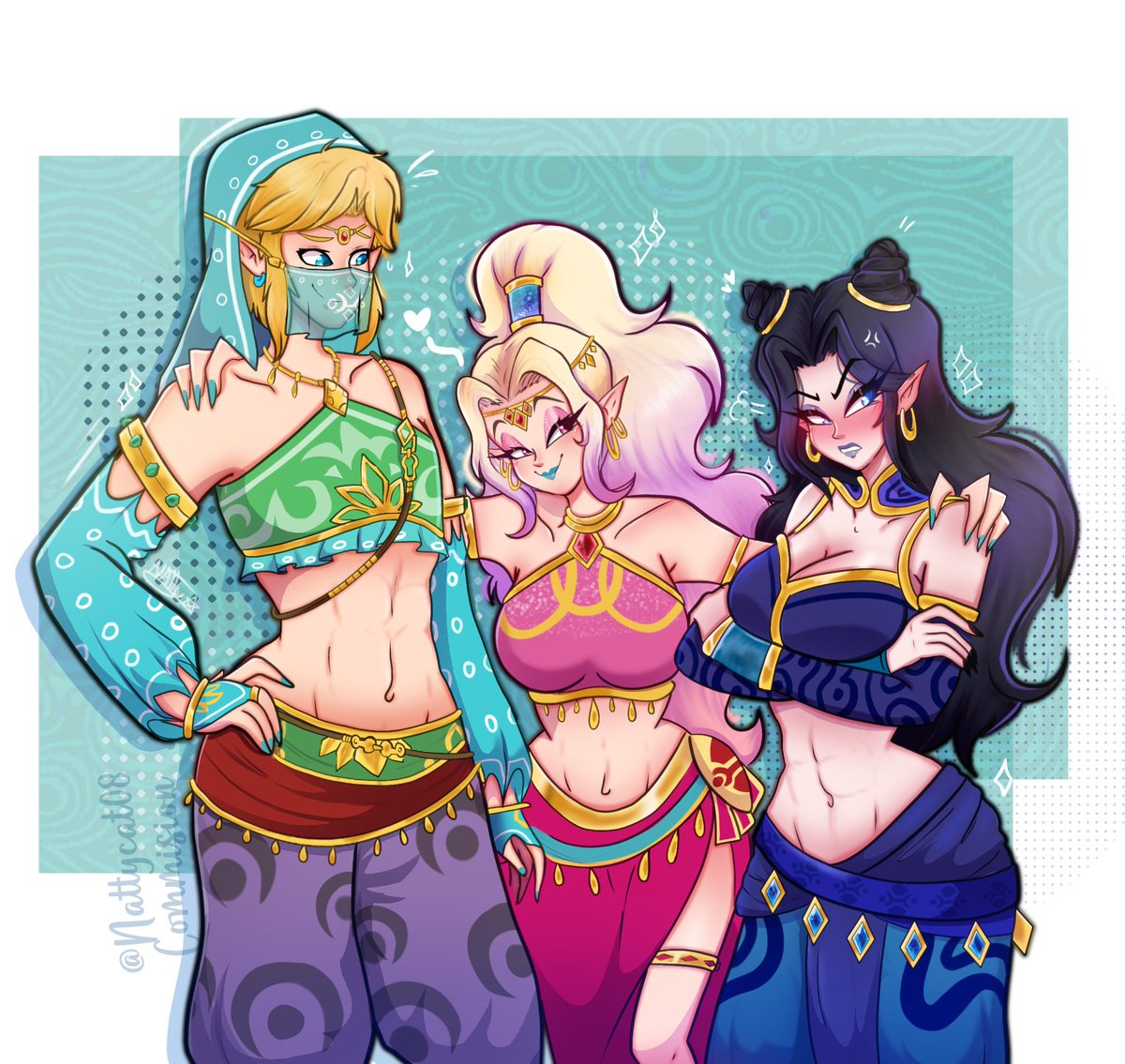 NCat08's tweet photo. Commision for my girl @radiodvst thanks you!!❤️(Yes, I'm a fan of TLOZ too~)#Commission #Commissionoc #TLoZoc #TheLegendOfZelda https://t.co/jhxLo4pnIq