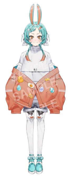 dasui*名義でvtuberのモデル販売予定です
