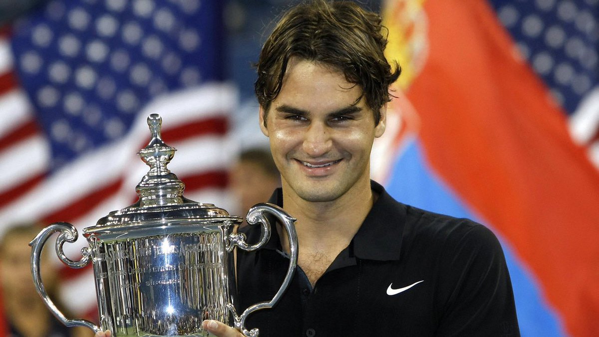 camerlengo73_2's tweet photo. And the last male player to defend his US Open title 17 years ago,

 is still, 

The One and Only….

Roger Federer, Switzerland 🇨🇭 

2007 / 2008 #USOpen https://t.co/kDeFtsl0UO