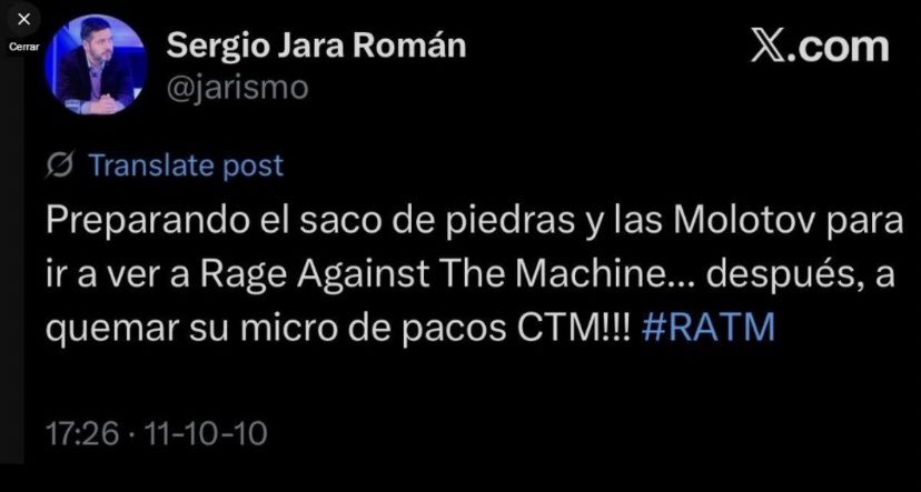 beija2013's tweet photo. @ahlexxxxx9 @chilevision Ese es el hermano de la octubrista , que vestía con la polera  mata pacos 
Jara comunacha
.#ComunismoEsMiseria https://t.co/W32fjd0Rzp
