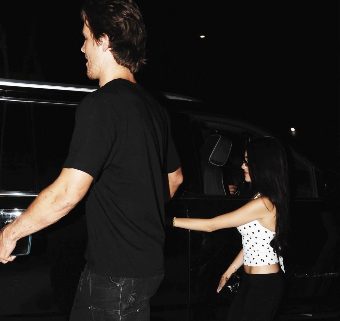 Madison out and about with Justin Herbert recently!