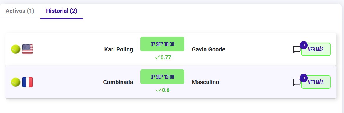 adebarrio260's tweet photo. Primeros 2 picks✅en el comienzo del servicio de Pinnacle en @apuestescom.

Así vamos a trabajar. Max superiores a bookies .es y sin limitaciones.

Ya llevamos otro pendiente para esta noche.

Entra para no perderte mas⬇️⬇️⬇️
https://t.co/EkT2FJsI2t https://t.co/28G5TAtuBq