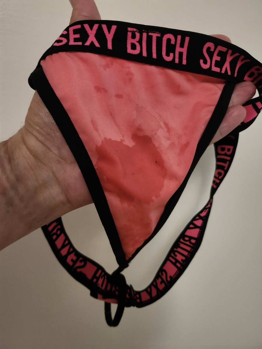 Obviously, I've been leaking like crazy while blowing and getting dropped and fucked!