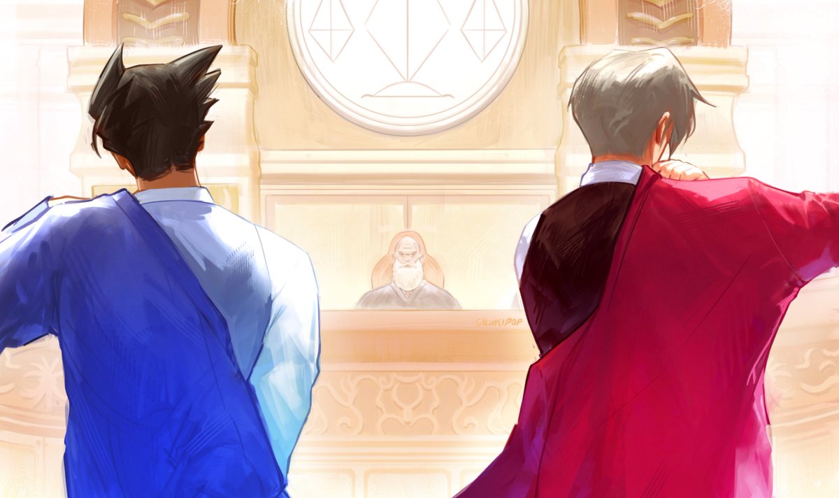 ready, your honour 

#aceattorney