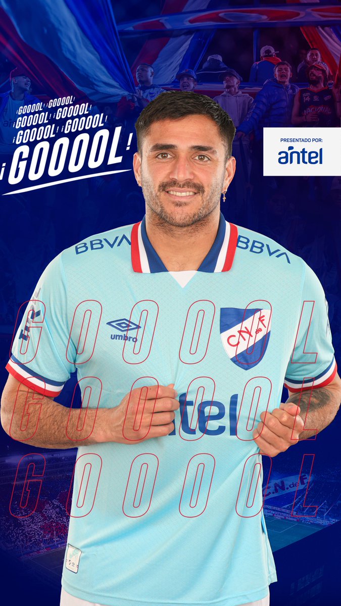 ⏱36’ | ⚽️ ¡𝗚𝗢𝗢𝗢𝗢𝗢𝗢𝗢𝗢𝗟 𝗗𝗘 𝗡𝗔𝗖𝗜𝗢𝗡𝗔𝗟! 
 
MAXIIIIIIIII 😉
 
#Nacional 2️⃣ - 0️⃣ Racing

#JuegaNacional | <a href="/LigaAUF/">Liga AUF Uruguaya</a>