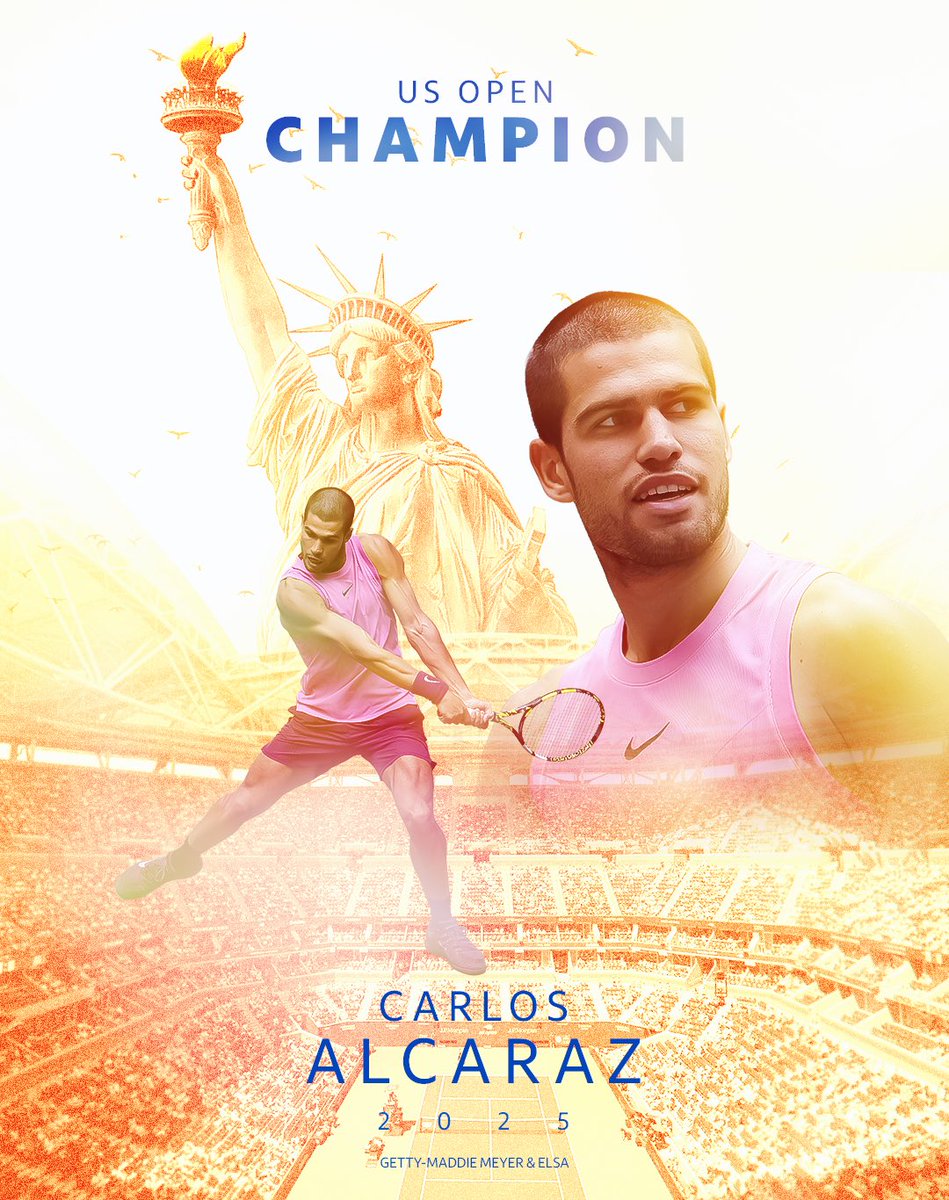 El sueño cumplido 🏆

Your 2025 <a href="/usopen/">US Open Tennis</a> champion and No. 1! 👏