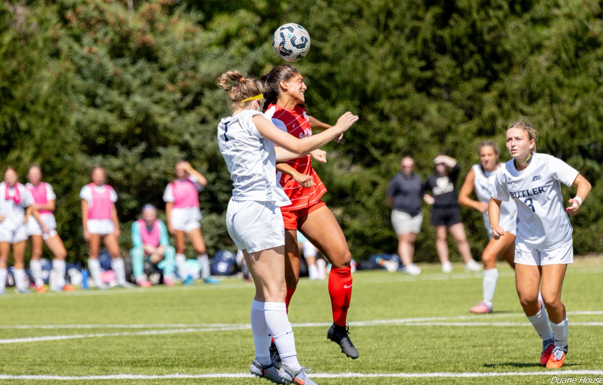 A 2-2 draw today <a href="/BallStateSoccer/">Ball State Soccer</a> vs Butler. Congrats to Addie Chester with a brace today !