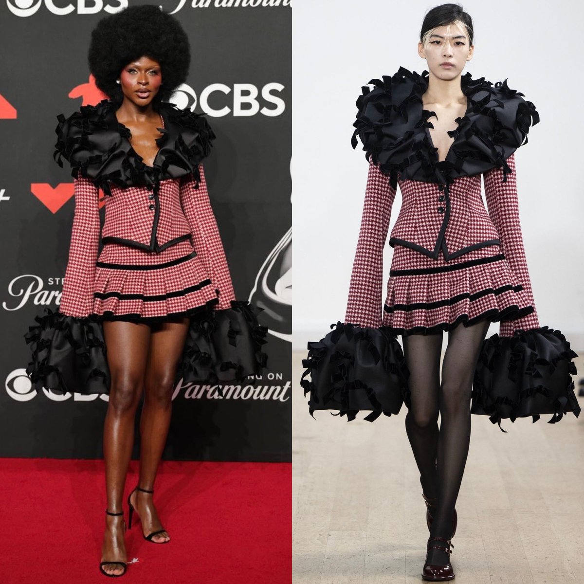 dequemeolook's tweet photo. Symone de Keburia Inverno 2025 no ‘MTV VMA 2025’. #VMA #Symone #Keburia 📸 Getty Images / WWD https://t.co/iyJcYMTlNl