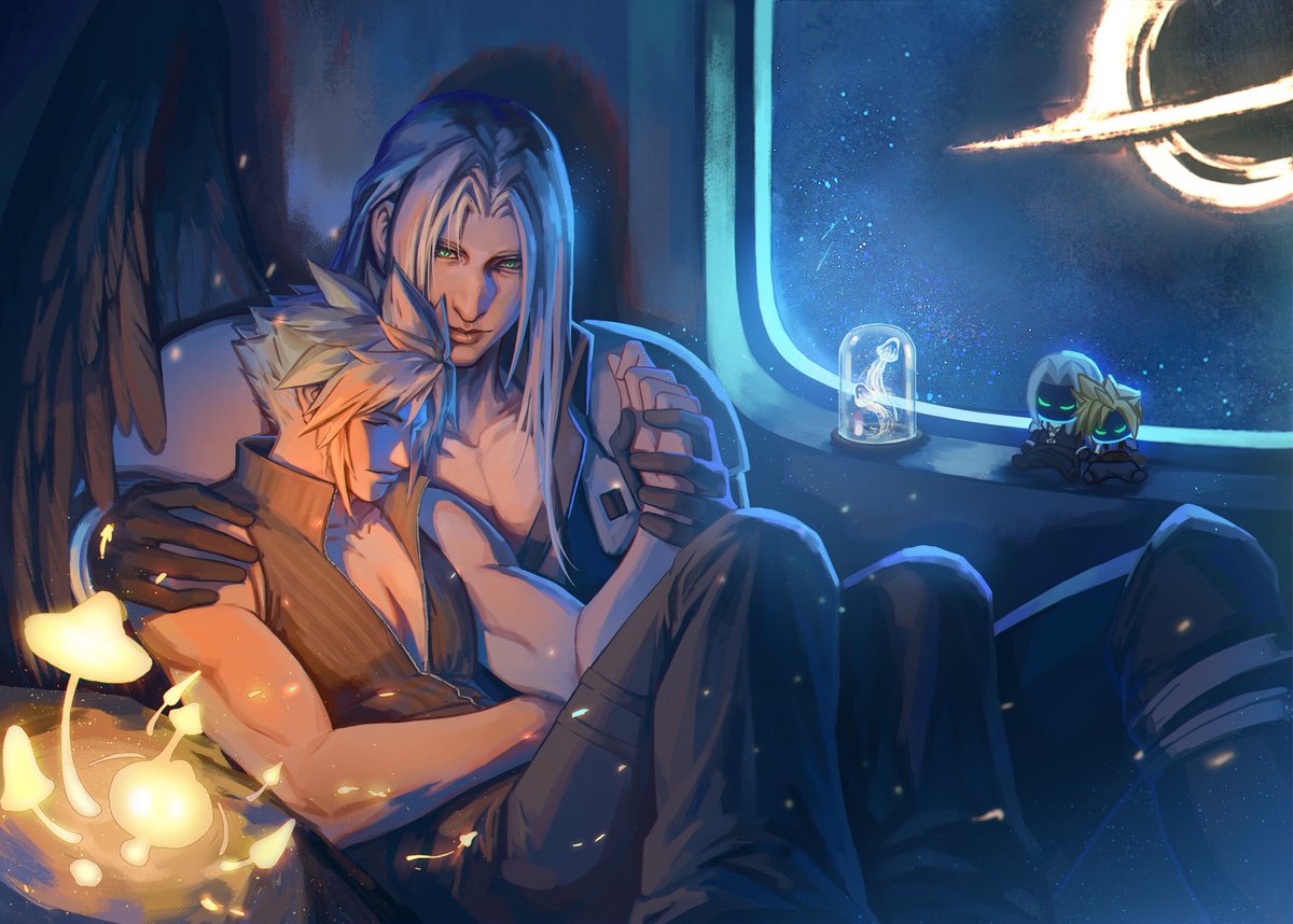 The silent universe.

#sefikura  #セフィクラ #ff7 #Sephiroth #cloudstrife