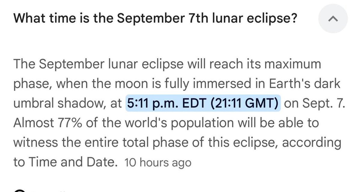 So you are telling me that the lunar eclipse happened at exactly 5:11pm ET.

TSUKI launched on 5/11/24

1 day, 1 hour and 1 minute before <a href="/TheRoaringKitty/">Roaring Kitty</a> returned. 

And TSUKI has a blood moon in its profile pic.
