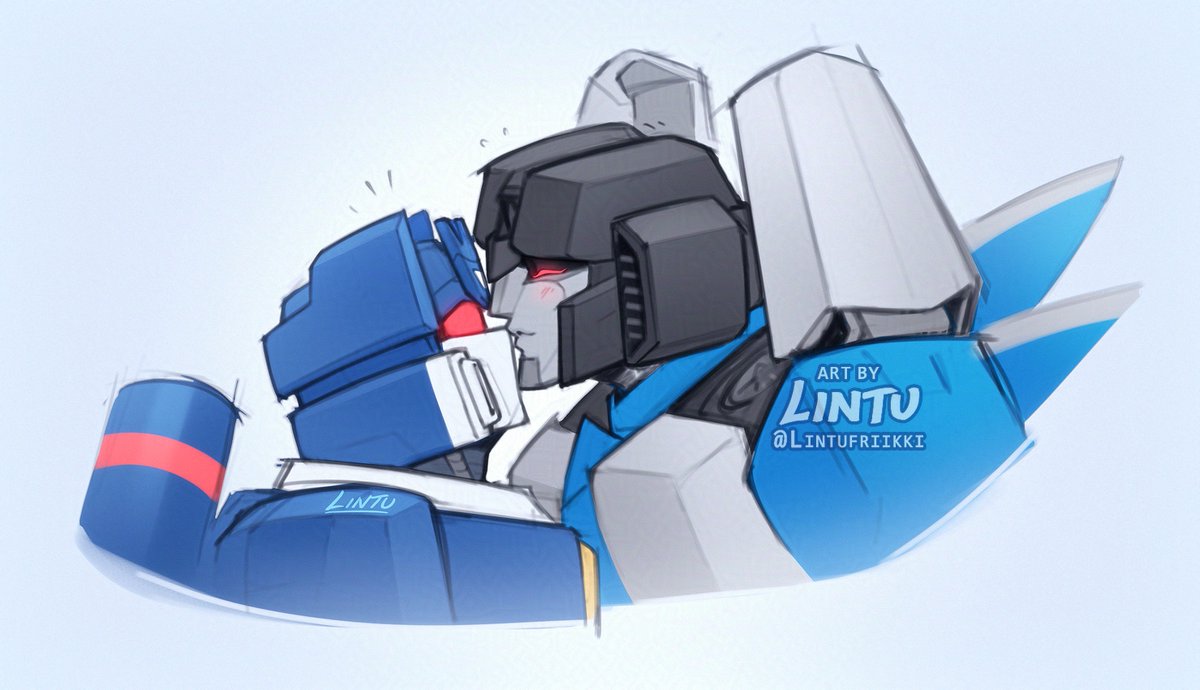 blue kiss 💙💙 tcwave you are so precious to me #transformers