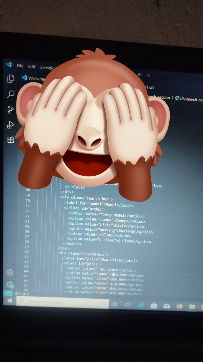 wyaomt's tweet image. Hi everyone, I&apos;m kinda new here on X and am already loving it. They say practice makes perfect so here&apos;s a result of it, I built and designed a car ads website using HTML, CSS, and JavaScript. Would be dropping a video of a view of it soon. 

#webdevelopersnigeria 
#webdeveloper