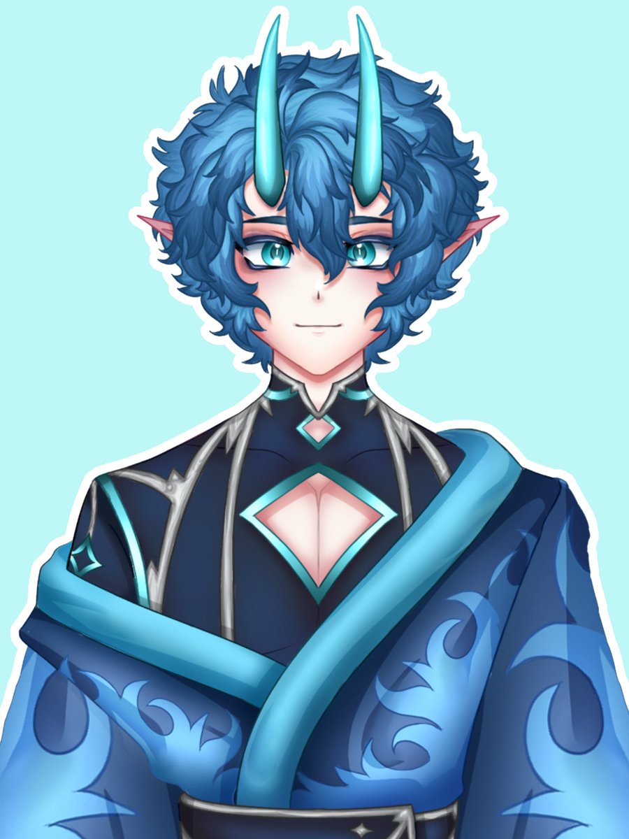 🌊Premade VTuber model for sale!🌊

Comes with custom icon &amp; banner!

$350 (art + free VBridger rig)
$10+ toggles!
$500 for full-body!

Changes are negotiable!
50/50 payment plan accepted!

DM for details! 💙

#Vtubers #Vtuberpremade #forsale
