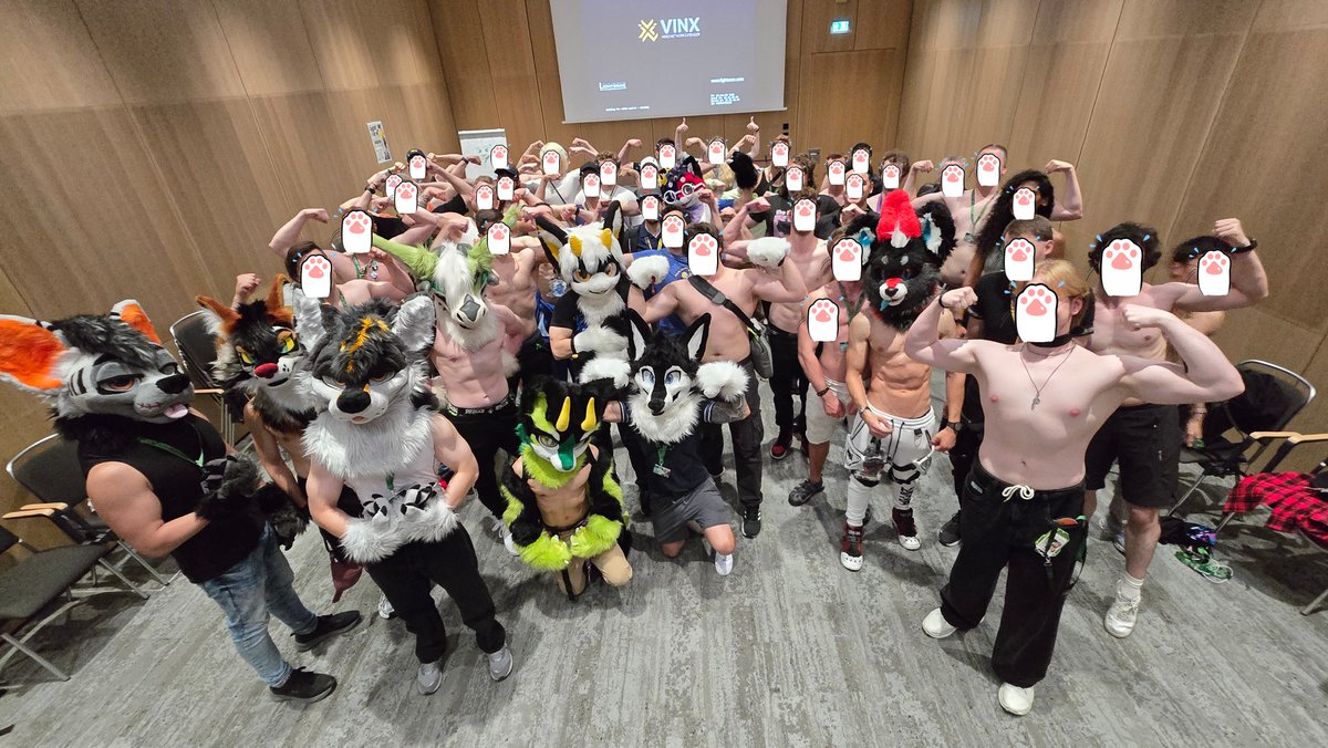 blackorbit (@black_orbit_2) on Twitter photo Was such a great time to run the <a href="/eurofurence/">Eurofurence</a> gymfur panel !
We had no idea what to expect and it ended being an amazing time thanks to you all !
Thanks to <a href="/miatortiaa/">miatortiaa</a> for pushing to make this panel !
Can't wait for next year π₯
Hope to see you all even stronger πͺ Was such a great time to run the <a href="/eurofurence/">Eurofurence</a> gymfur panel !
We had no idea what to expect and it ended being an amazing time thanks to you all !
Thanks to <a href="/miatortiaa/">miatortiaa</a> for pushing to make this panel !
Can't wait for next year π₯
Hope to see you all even stronger πͺ