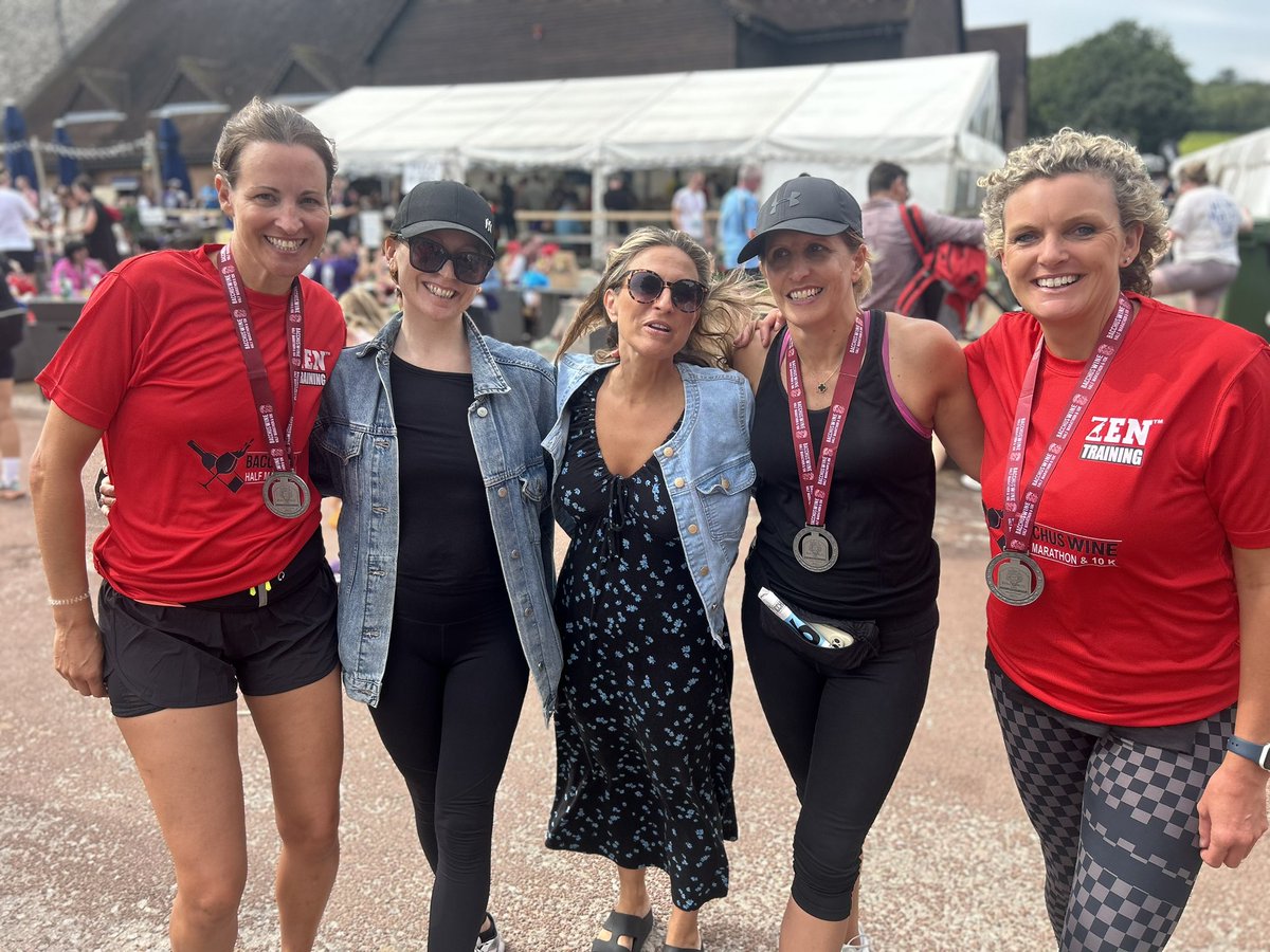 Another long run today but with wine! 
Denbie Wine Estate. Thank you!