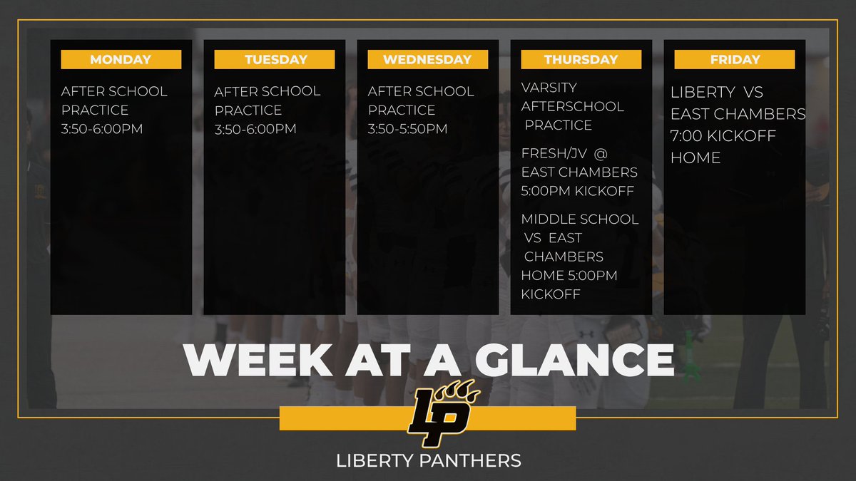 Liberty Panther Football tweet media