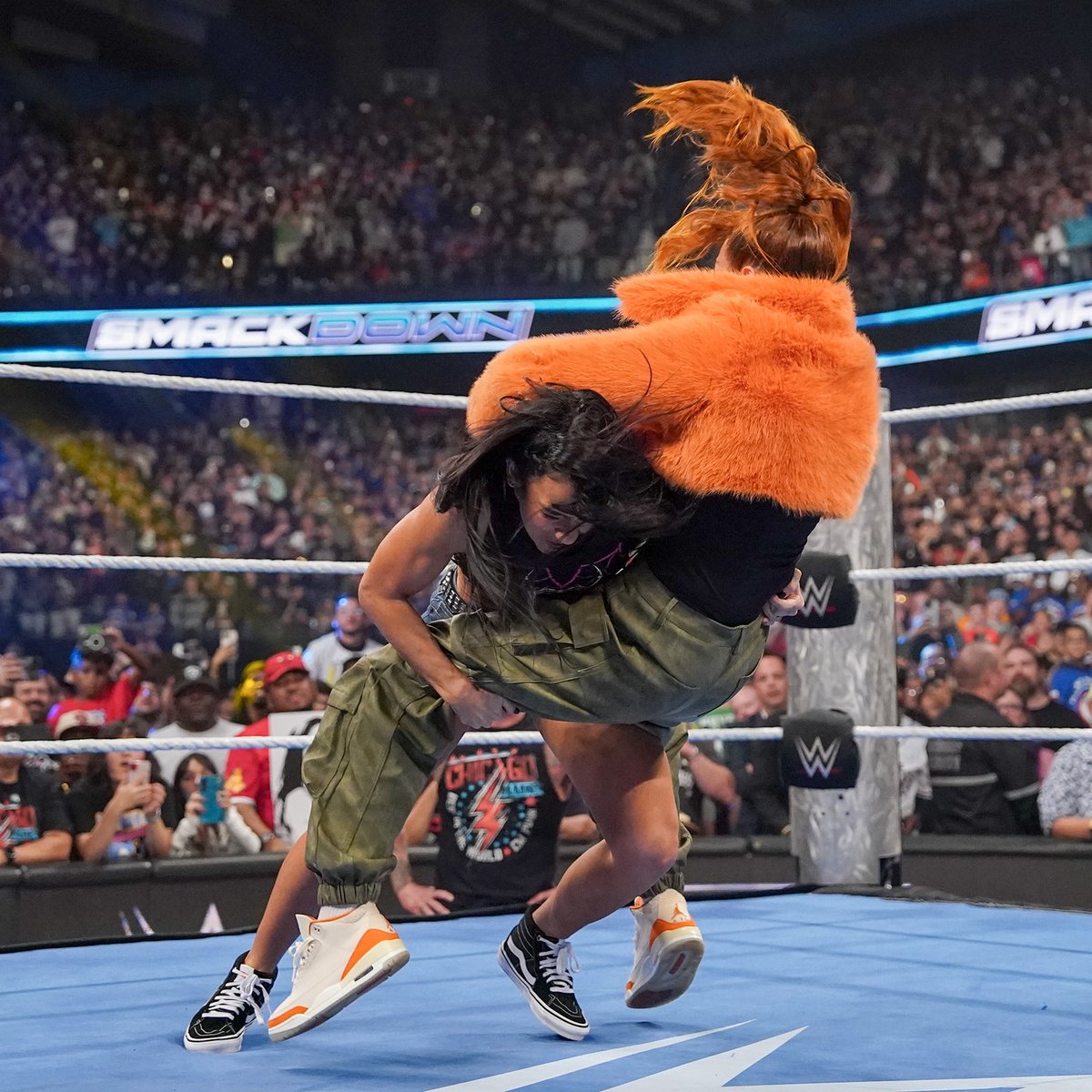 LoveLikeAWidow's tweet photo. However, she ran into someone she really didn't want to. Becky, if you truly want a war? You got one. WrestlePalooza, I'm going to kick your ass and send you packing just like your pathetic husband. https://t.co/ta1ggsyxcQ