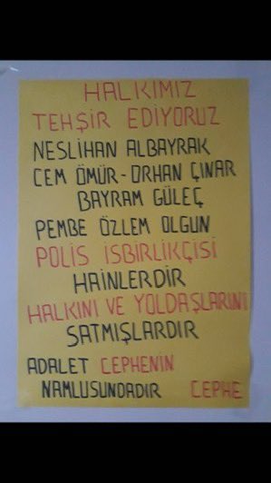 Polis halkın yanında durmadıkça, halk da polisi ezer