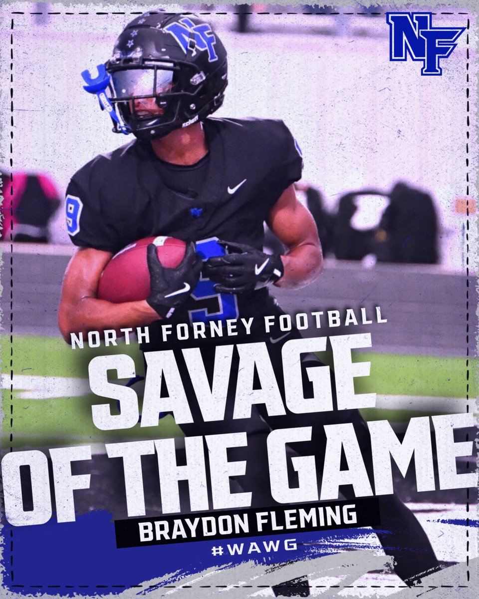Congratulations to our Week 2 Players Of The Game! #WAWG 

OFF: <a href="/Cordai6Woodard/">Cordai Woodard</a> 
DEF: <a href="/MalikRichard44/">Malik Mitchell Richard</a> 
ST: <a href="/_BraydonFleming/">Braydon Fleming</a>