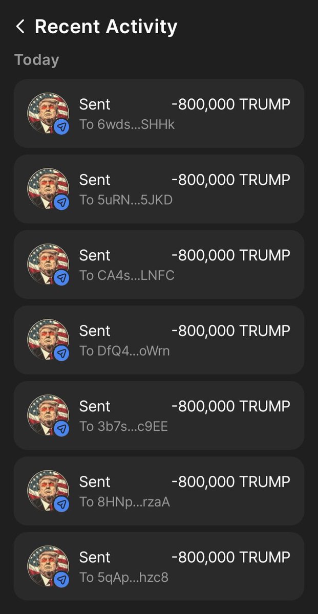 Elon Doge Meme (@elon_doge_meme) on Twitter photo 🚨 Luck doesn’t miss forever…
What if TODAY is YOUR day? 🍀🚀
💰 $Trump 0.2 Airdrop 💰
✅ Follow <a href="/TrumpC_Meme/">TRUMP COIN</a>
✅ Like ❤️ & Retweet
✅ Drop $Sol Address
⏳ Miss this = REGRET FOREVER! 🚨 Luck doesn’t miss forever…
What if TODAY is YOUR day? 🍀🚀
💰 $Trump 0.2 Airdrop 💰
✅ Follow <a href="/TrumpC_Meme/">TRUMP COIN</a>
✅ Like ❤️ & Retweet
✅ Drop $Sol Address
⏳ Miss this = REGRET FOREVER!