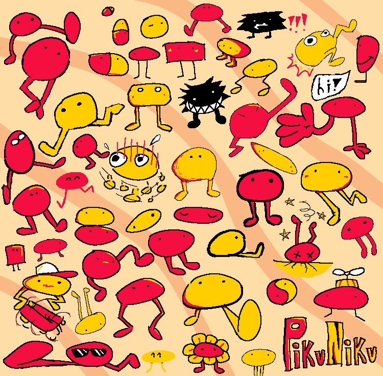#pikuniku how do i draw these things