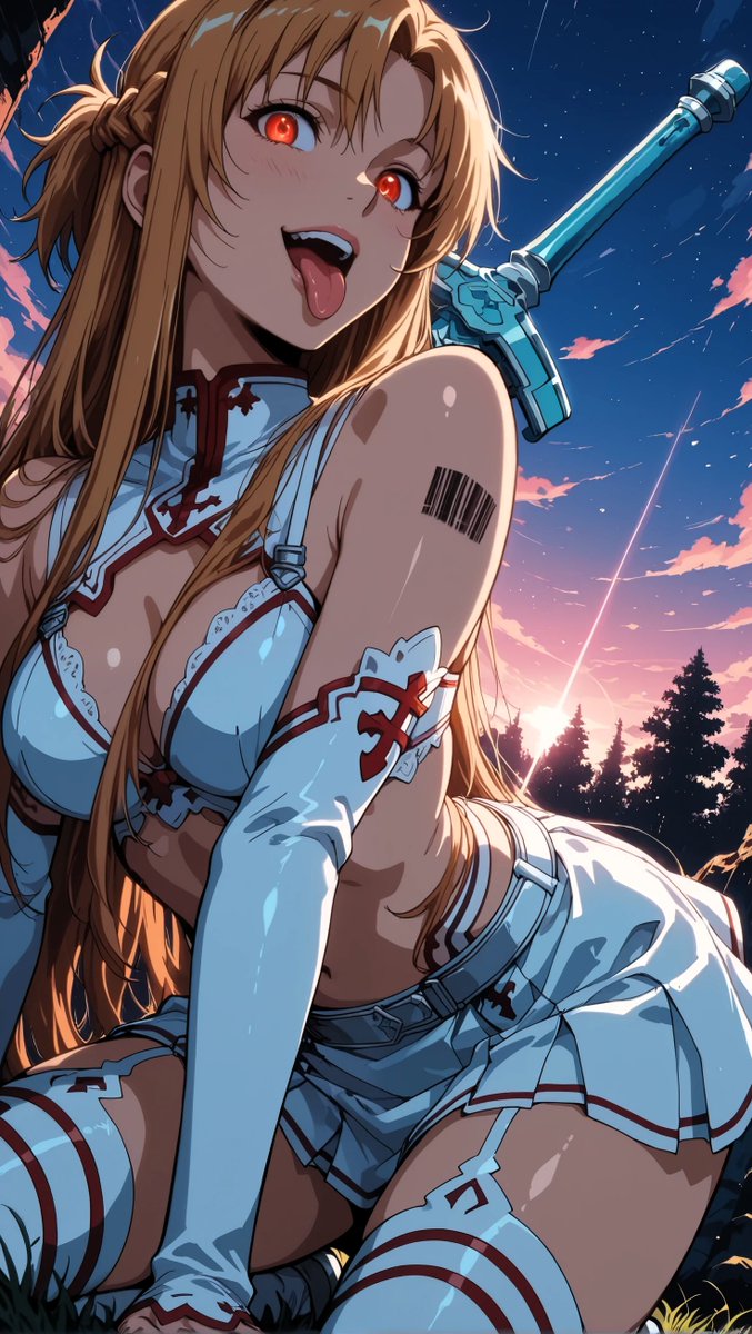 theSosiKevin's tweet image. “You saved me… in more ways than one.” 😏💖 ~ Asuna Yuuki