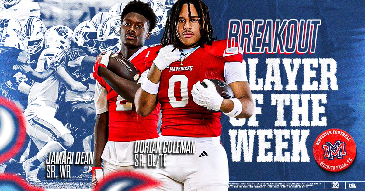 Memorial Maverick Football tweet media