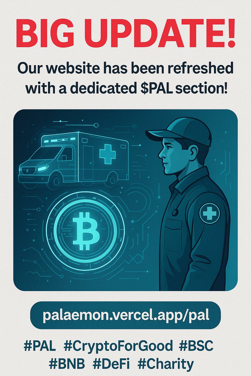 palaemon.vercel.app/pal

#PAL #CryptoForGood #BSC #BNB #DeFi #Charity