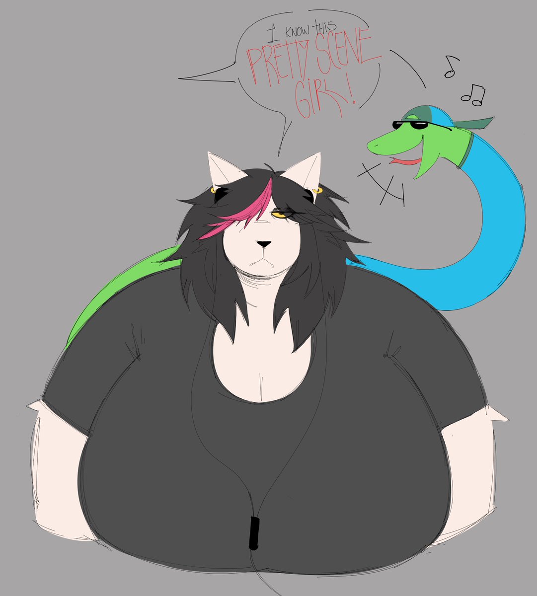 i regret myself from sayin i had no ideas 🐱🐍