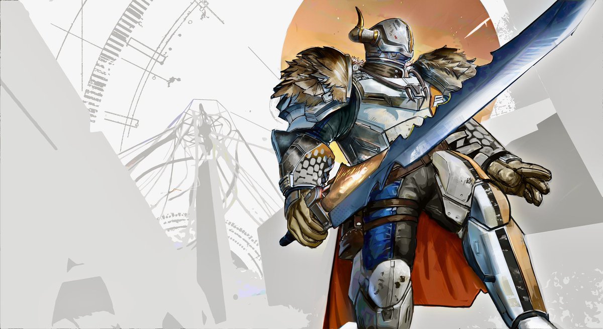 Lord Shaxx, the Titan Crucible handler fanart! Love him so much and his voice nwn