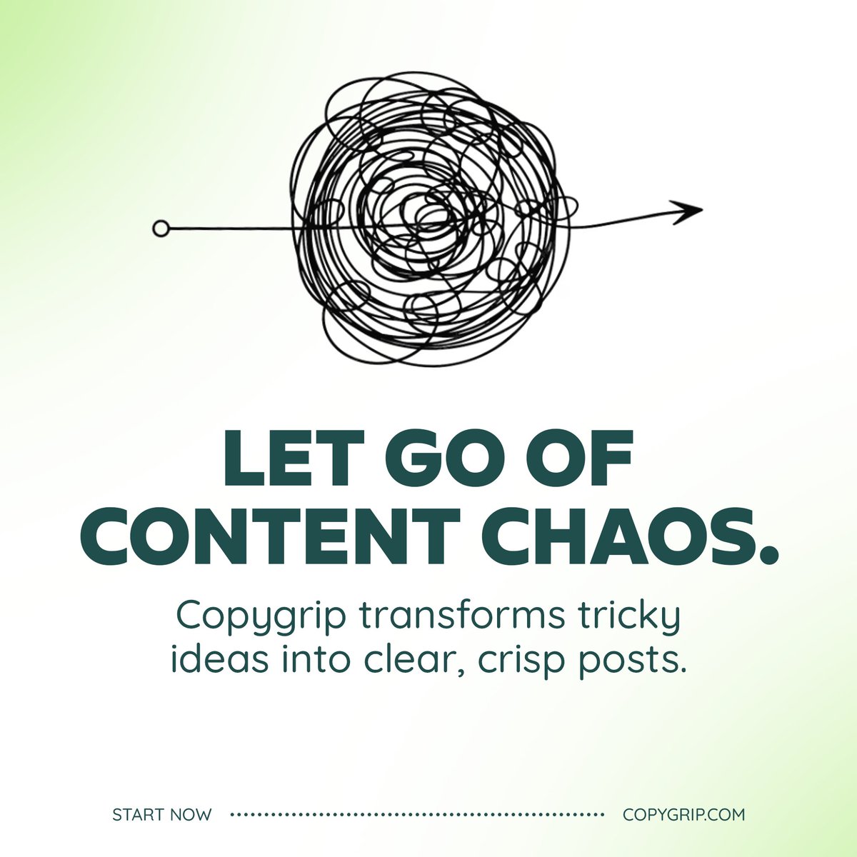 copygrip's tweet photo. 🌀 Chaos to clarity in seconds. Simplify complex thoughts with Copygrip’s streamlined approach.

➡️ Sign-Up Now: https://t.co/aOH5BHkn2W
#AISocialMediaPostGenerator #AIContentWriter #AIWriter https://t.co/vxZxXfxlE0