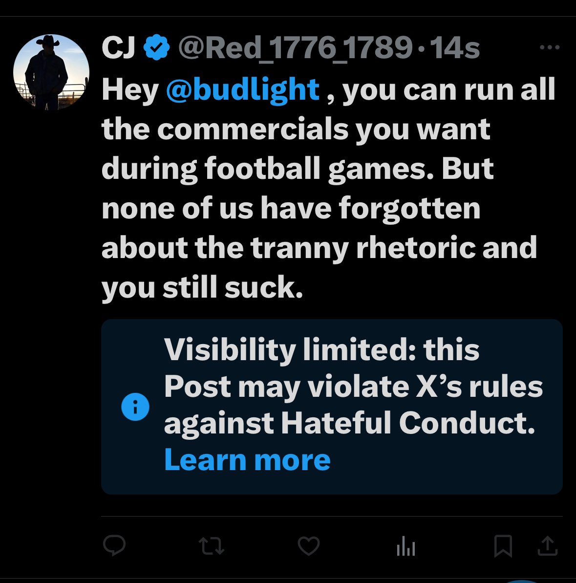 I think the X algorithm needs some ointment for its vagina.
