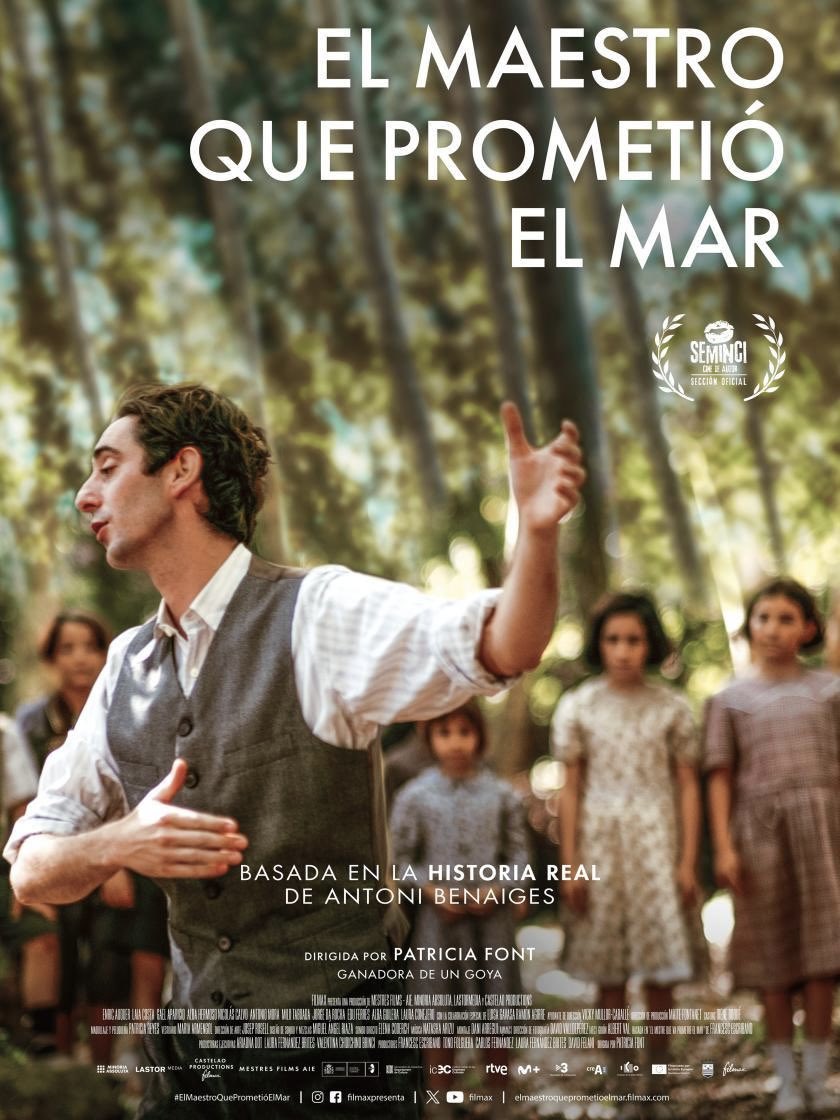 Jesuspachecoprz's tweet photo. Segunda vez que veo «El maestro que prometió el mar» y segunda vez que me deshago en lágrimas. Basada en una historia real y con mucho decirnos. ❤️‍🩹 https://t.co/kiF00YOpSZ