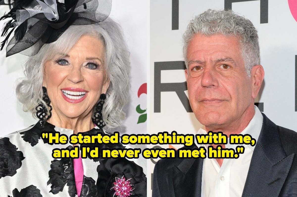 agent_bulletin's tweet photo. Paula Deen Shaded Anthony Bourdain After His Suicide In A New Documentary, And It’s A New Low

Just when we thought we’d seen it all, Paula Deen takes a low blow at Anthony Bourdain posthumously. 🤦‍♂️ What’s next? Cooking lessons on how to kick someone when they’re down? Unbeliev… https://t.co/tADRtvLuJx